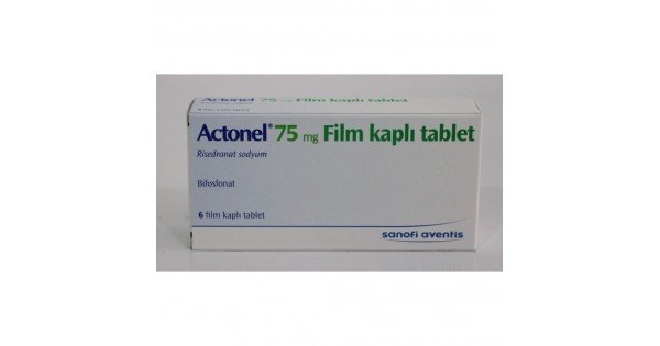 Actonel 75mg 6 Tablets Actonel 75mg 6 Tablets Medicine Allbrandmeds