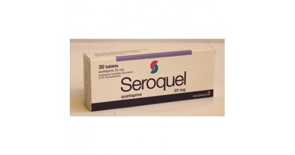 Seroquel 25 mg tab