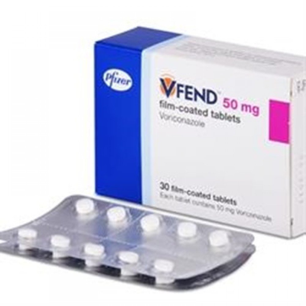 Vfend 50mg  30 tablets