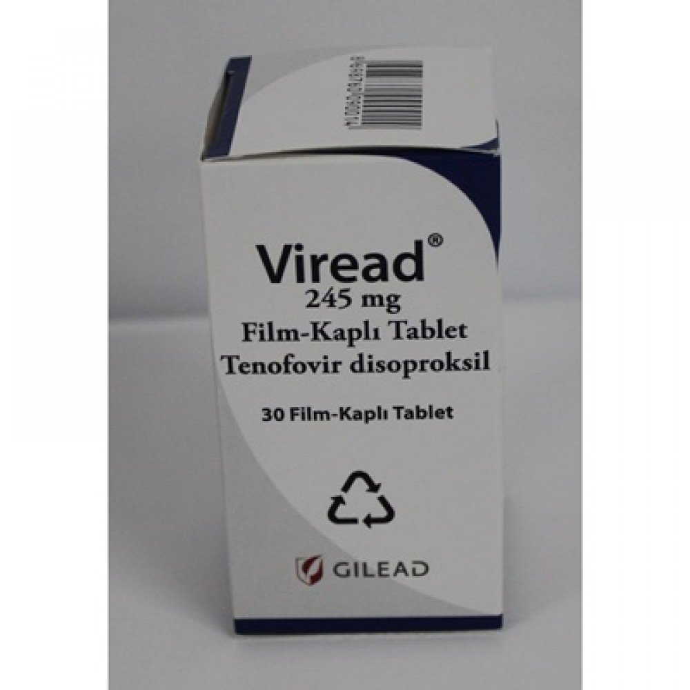 Viread 245mg  30 tablets